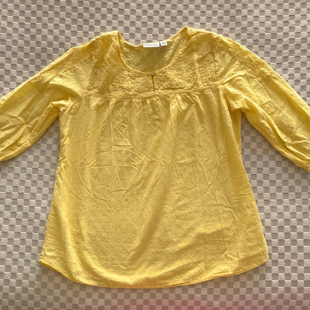 100% cotton blouse